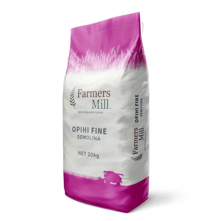 Farmers Mill - 100% New Zealand flour's manufacturer 9 Opihi Semolina | Bagged Flour | Farmers Mill