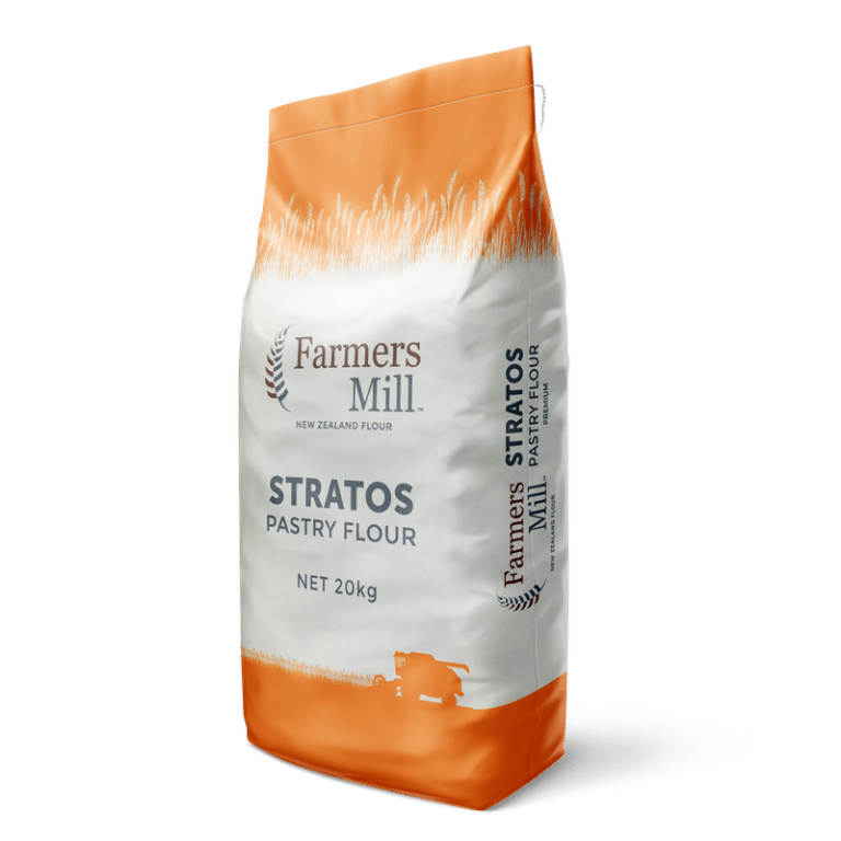 Farmers Mill - 100% New Zealand flour's manufacturer 6 Stratos Premium Pastry | Bagged Flour | Farmers Mill