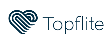 Who trust us 8 Topflite logo